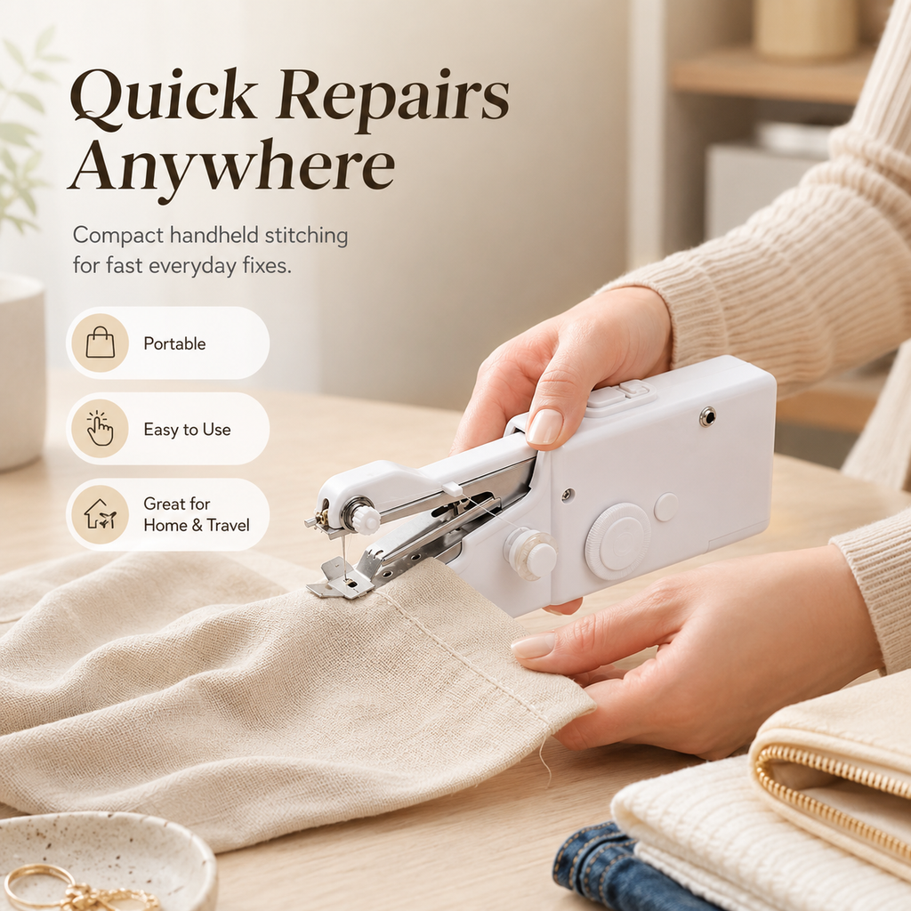 Cordless Handheld Sewing Machine